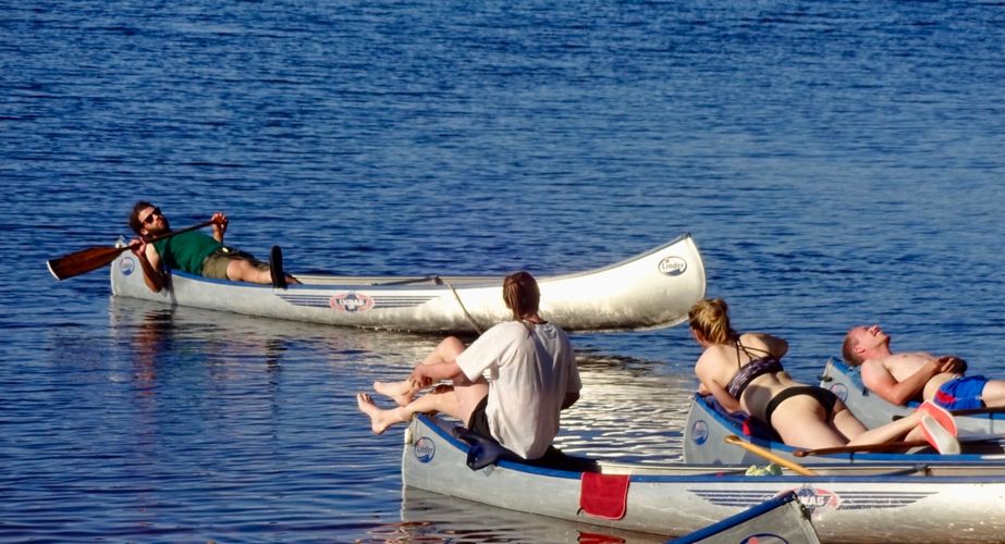 Kanotocht Zweedse natuur